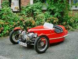 Threewheeler Frank Just Motorenteilebearbeitung